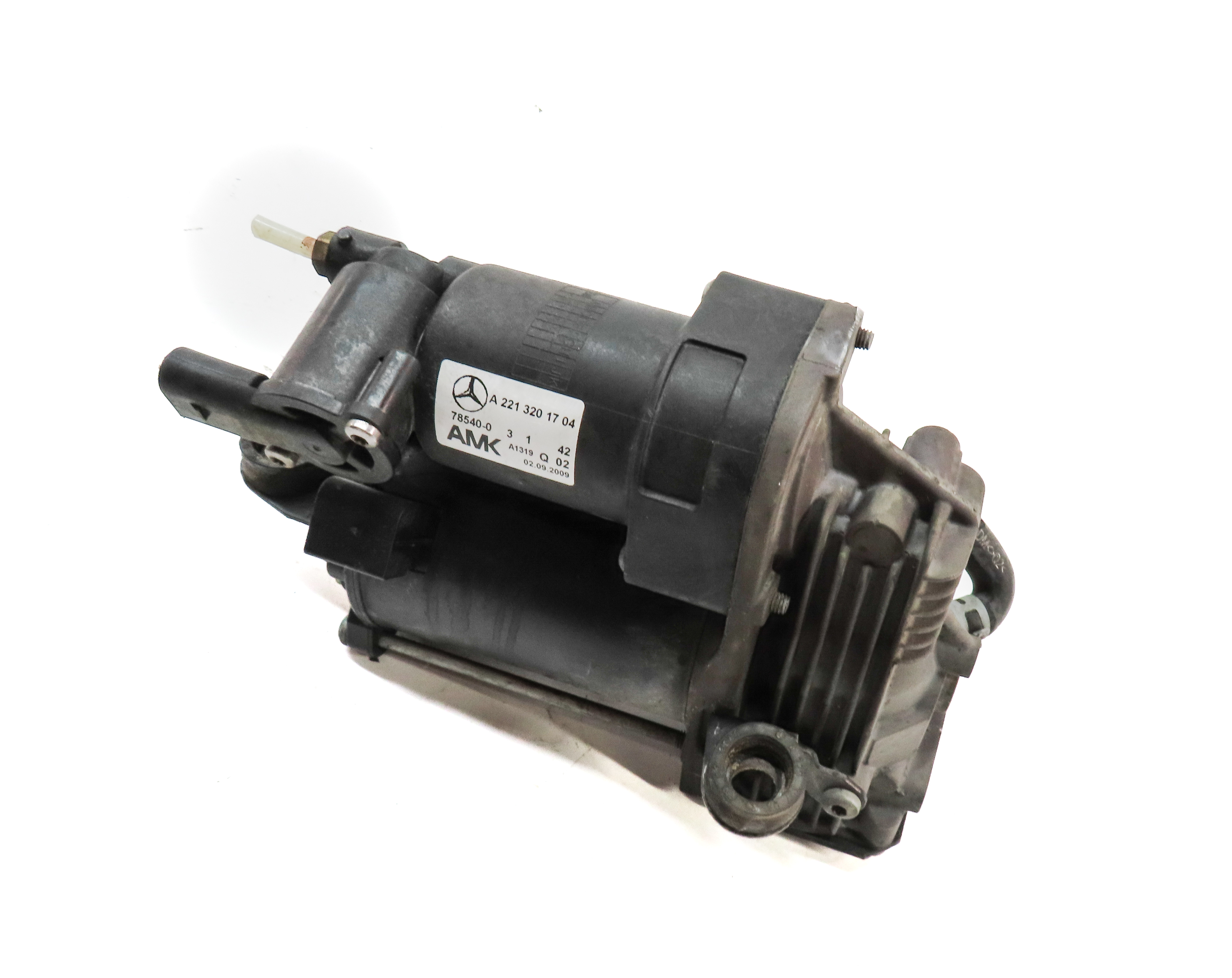 2007-2014 MERCEDES CL S CLASS (C216 W221) AIR SUSPENSION COMPRESSOR PUMP MOTOR — exact item pictured